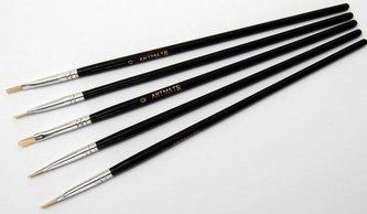 Pędzel płaski nr 0 (12szt)