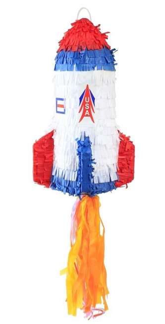 Piňata Raketa 40 x 27 x 27 cm
