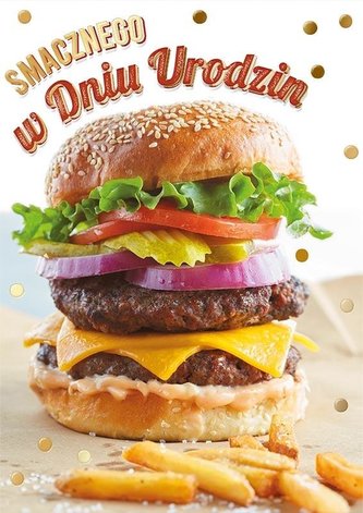 Karnet PR-366 Urodziny Burger