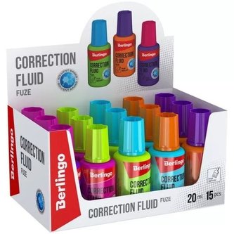 Berlingo Korektor w płynie "Fuze" (15szt)