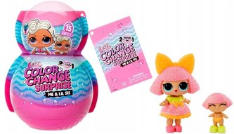 LOL Surprise Color Change 2w1 + Lil Sis