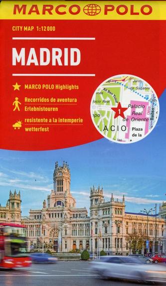 Madrid 1:12 000 / mapa města (lamino)