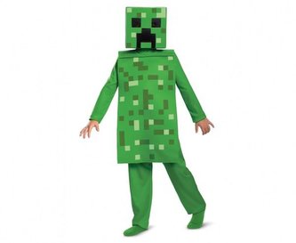 Strój Creeper Classic Minecraft roz.S