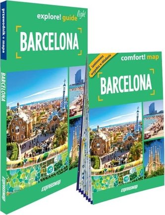 Barcelona light: przewodnik + mapa Barcelona light: przewodnik + mapa