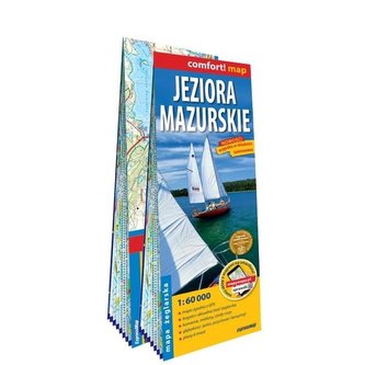 Comfort! map Jeziora mazurskie 1:60 000 Comfort! map Jeziora mazurskie 1:60 000