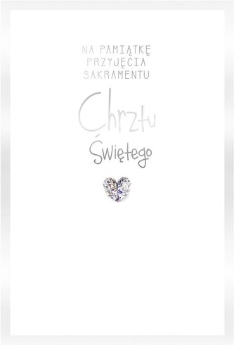 Karnet Primus 0152 Chrzest