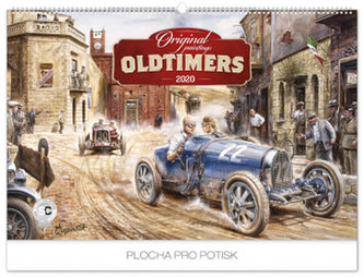 Nástěnný kalendář Oldtimers – Václav Zapadlík 2020