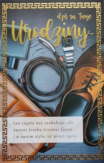 Karnet Urodziny 2K - 055