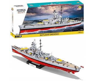 HC WWII Okręt wojenny Gneisenau 2417 el.