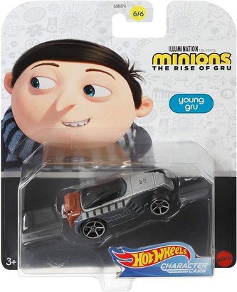 Hot Wheels Minionki Młody Gru
