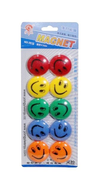 Magnesy na lodówkę 10szt.