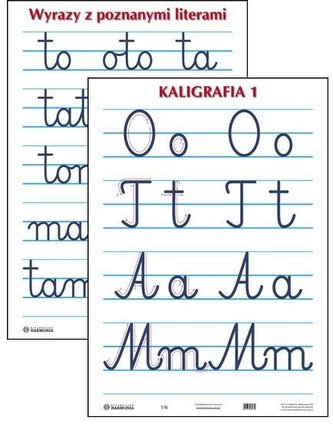 Plansza - Kaligrafia 1 Plansza - Kaligrafia 1