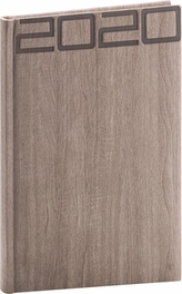 Týdenní diář Forest 2020 hnědý