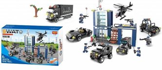 Klocki 93514a Miasto Policja Komisariat