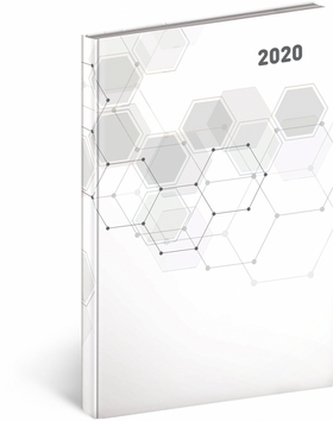 Týdenní diář Cambio Classic 2020 bílý