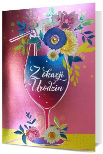 Karnet B6 Urodziny HM200-2201