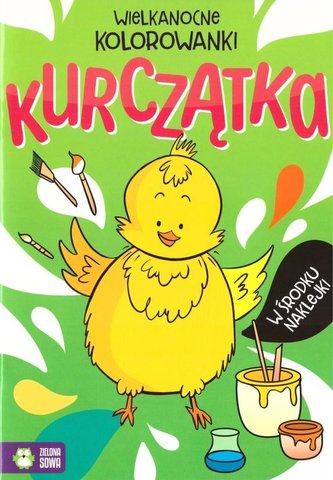 Wielkanocne kolorowanki. Kurczątka Wielkanocne kolorowanki. Kurczątka