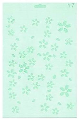 Szablon Silhouette Kwiaty