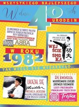 Karnet V-027 Urodziny 40