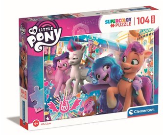 Puzzle 104 Maxi Super Kolor My Little Pony