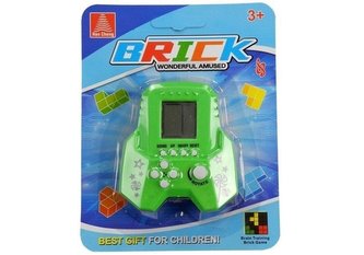 Gra elektroniczna tetris bricks rakieta zielona Gra elektroniczna tetris bricks rakieta zielona