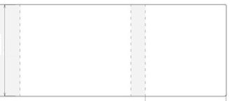 Okładka regulowana 205x700mm (50szt)