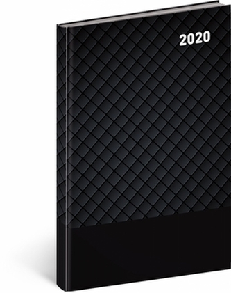 Týdenní diář Cambio Classic 2020 černý