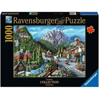 Puzzle 1000 Witamy w Banff Puzzle 1000 Witamy w Banff