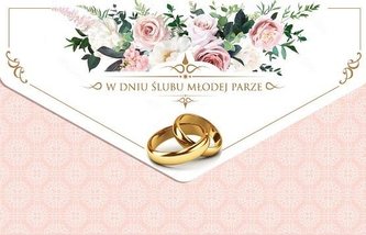 Kartka-koperta Ślub TS+12 Kartka-koperta Ślub TS+12