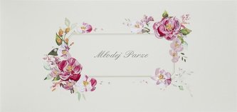 Karnet Ślub DL S39 - Młodej Parze