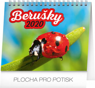 Kalendář stolní 2020 - Berušky, 16,5 × 13 cm