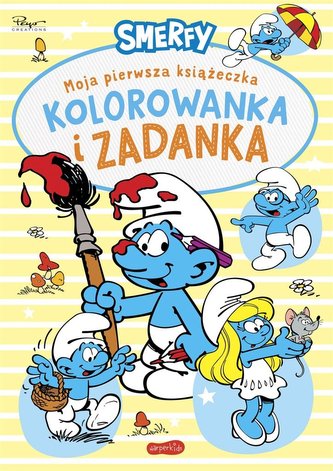 Smerfy. Kolorowanka i zadanka Smerfy. Kolorowanka i zadanka