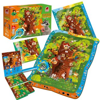 Puzzle edukacyjne Detective - Forest Story Puzzle edukacyjne Detective - Forest Story