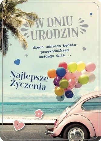 Karnet Urodziny GM-806