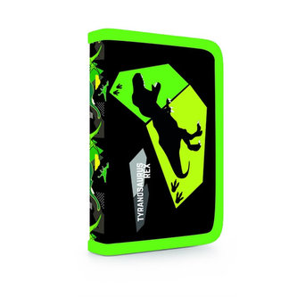 Penál 1 patrový s chlopní, naplněný T-rex