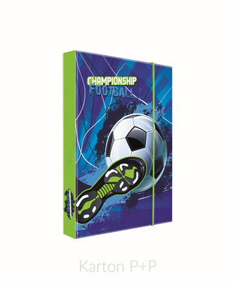 Box na sešity A5 fotbal