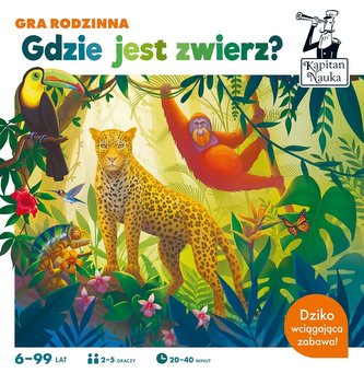 Kapitan Nauka. Gdzie jest zwierz? Gra rodzinna