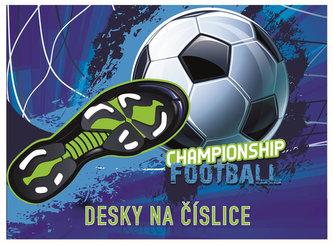 Desky na číslice fotbal