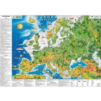 Mapa Europy w obrazkach