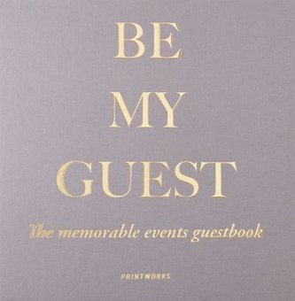 Księga Gości. Beżowa w szarym etui