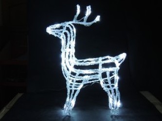 Svítící Sob -50 LED