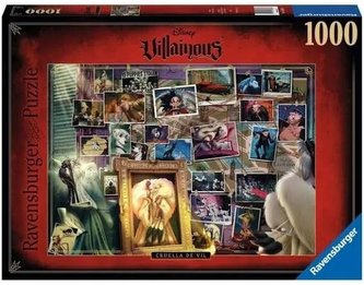 Puzzle 1000 Villainous. Cruella de Mon Puzzle 1000 Villainous. Cruella de Mon