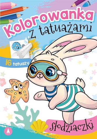 Kolorowanka z tatuażami. Słodziaczki