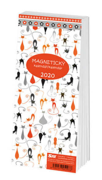 Magnetický kalendář 2020 Cats