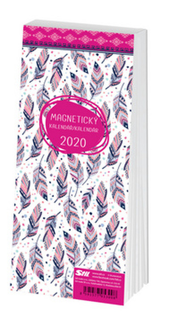 Magnetický kalendář 2020 Feathers