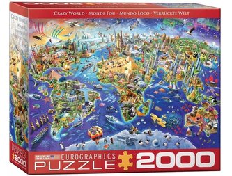 Puzzle 2000 Szalony świat