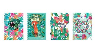 Kalendarz 22-23 książka 320k 12x18 Jungle mix