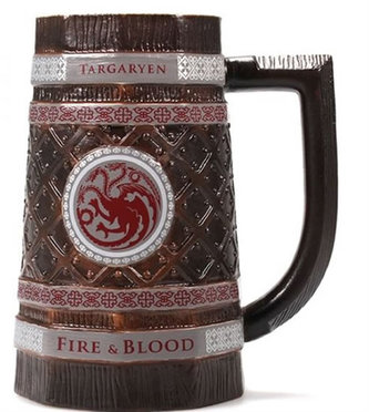 Keramický korbel Game of Thrones - Targaryen