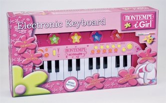 Girl Keyboard elektroniczny 24 klawisze + mikrofon