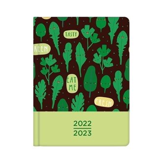 Kalendarz książkowy 18M 2022/2023 Liście ALBI